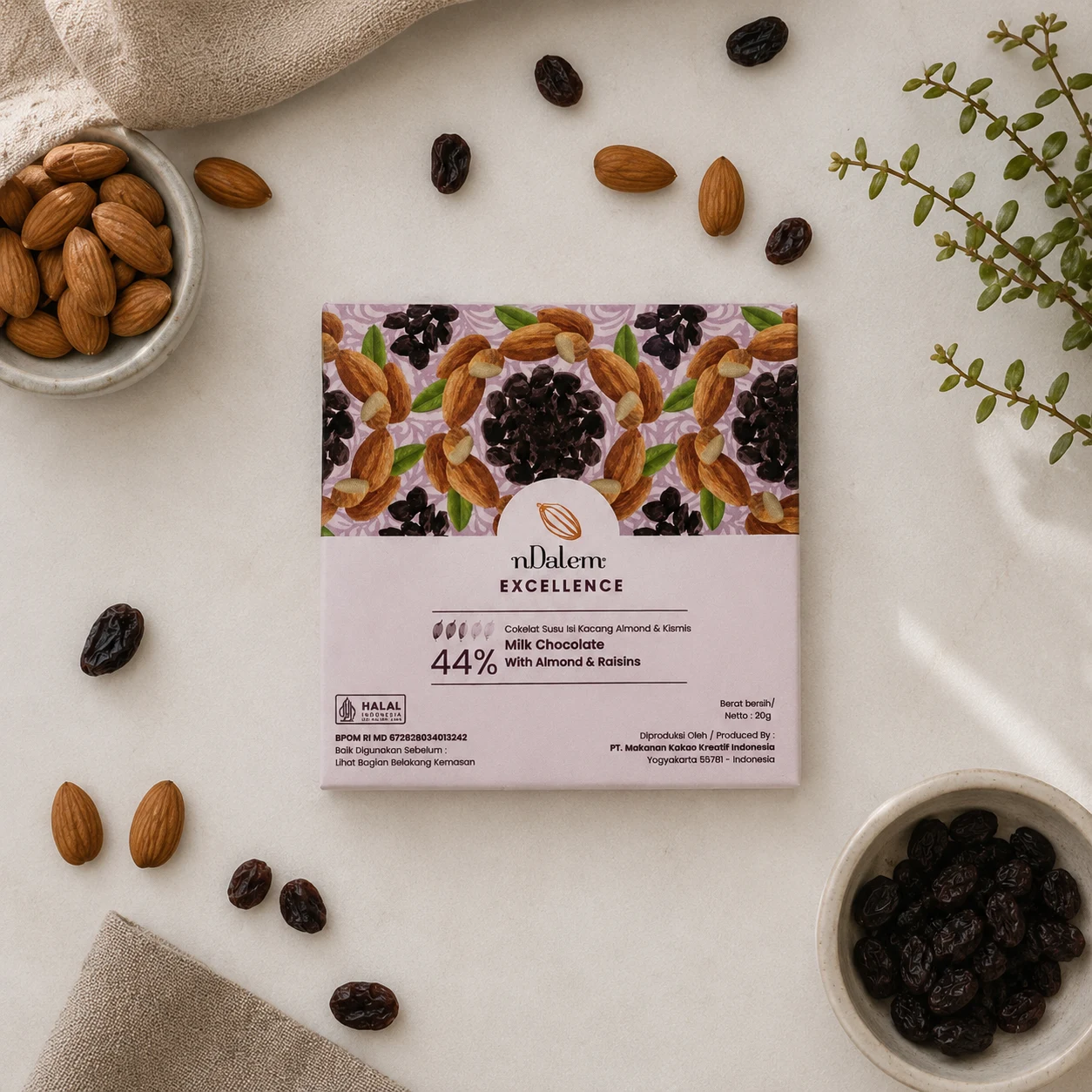 Kemasan Almond & Raisins