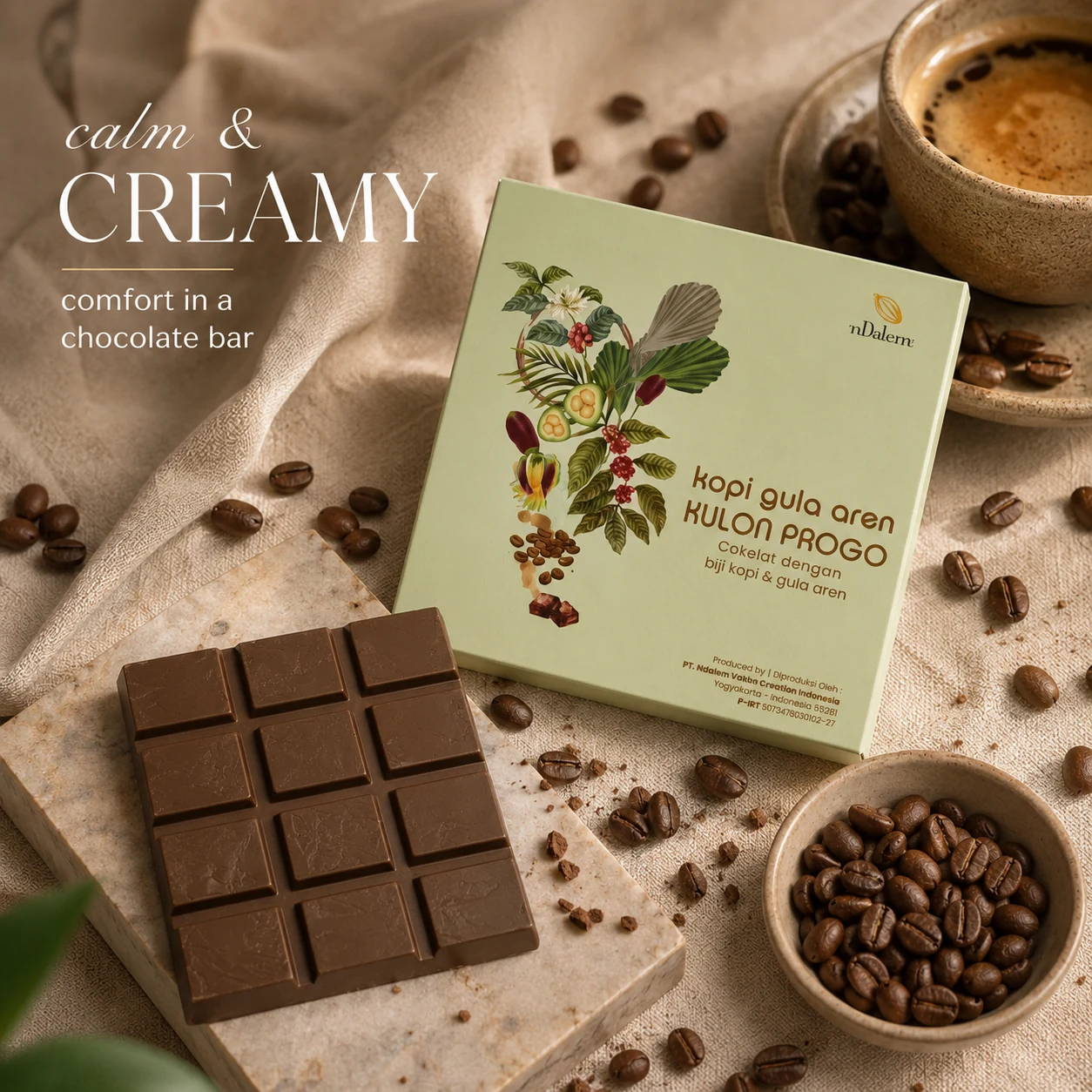 Packaging for Kopi Gula Aren Kulonprogo