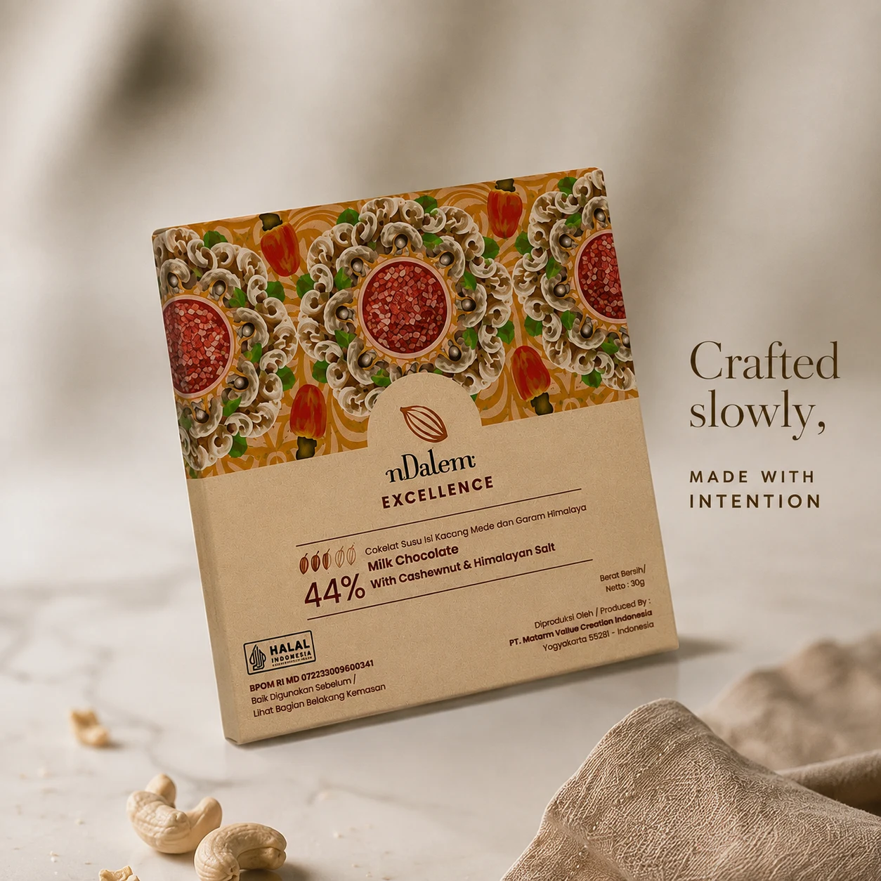 Kemasan Cashew & Himalayan Salt