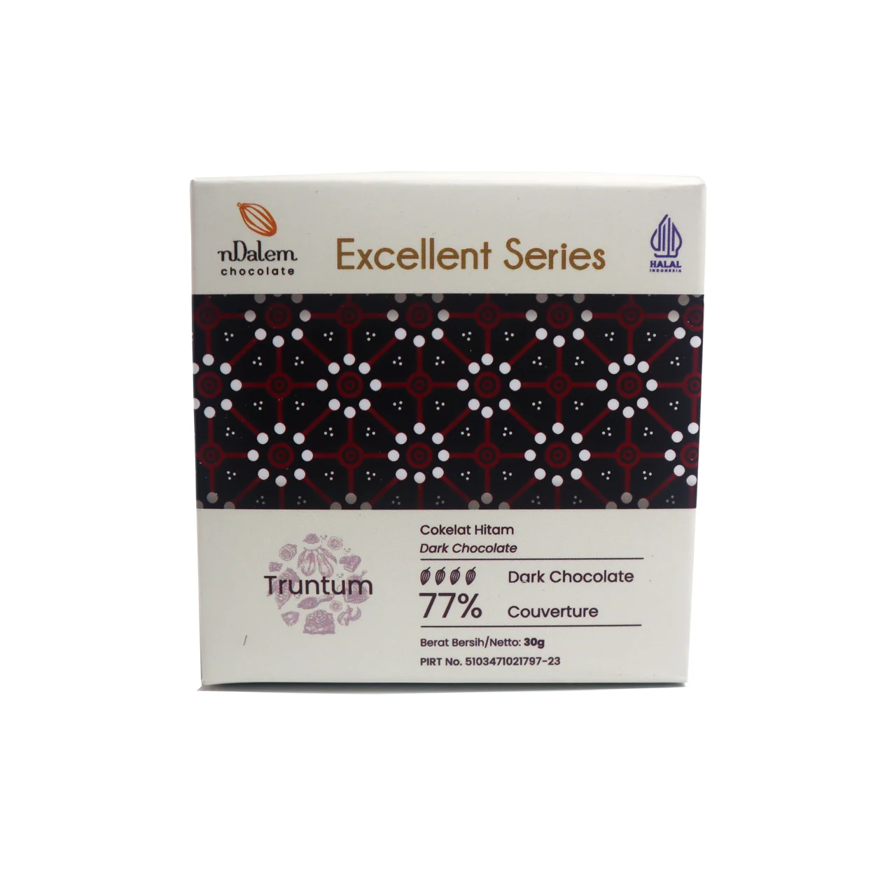 Kemasan Dark Chocolate 77%