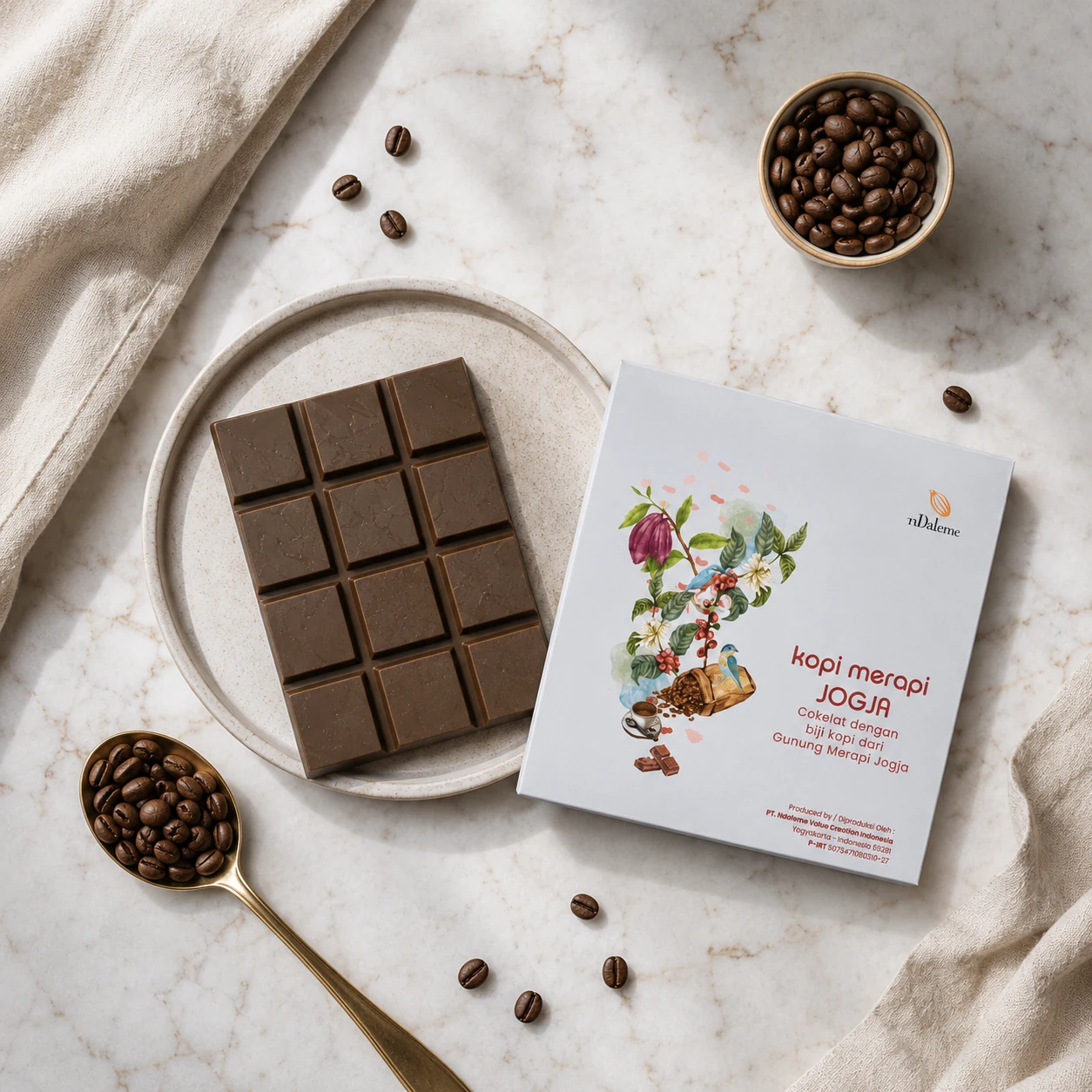 Packaging for Kopi Merapi