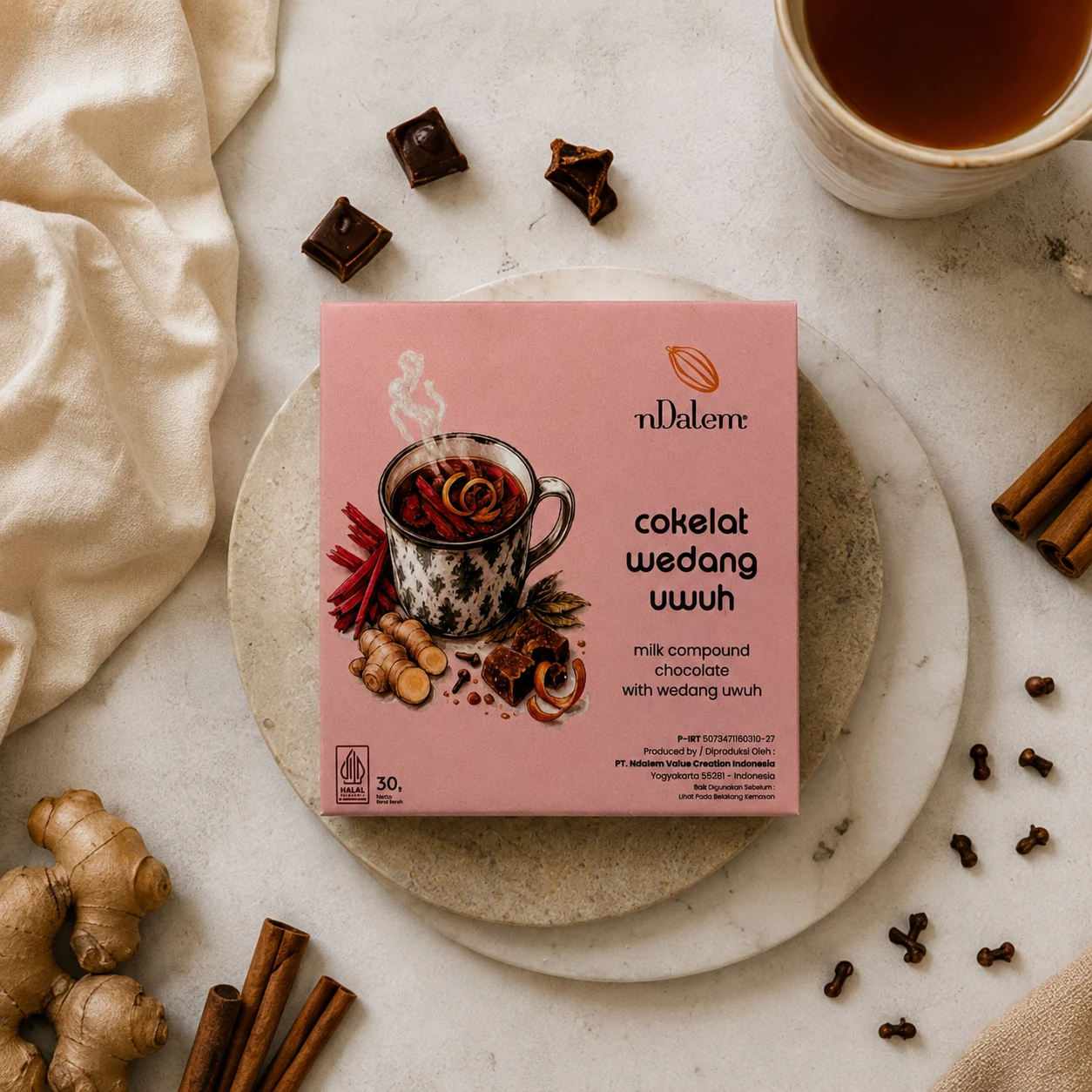 Packaging for Wedang Uwuh
